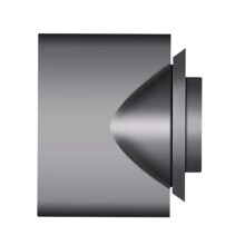 2X Compatible with Styling Concentrator for Supersonic Hairdryer Replacement 970265-05 Compatible HD01,HD02,HD03