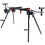 Universal Mitre Saw Stand Extending Support Arms Quick Release Clamp with Wheels 1