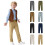 Boys School Uniform Pants Stretch Cotton Chino Navy Khaki 8