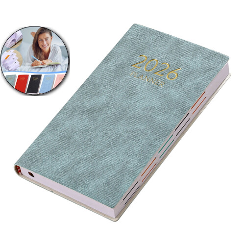 A6 Mini Notebook Daily Planner Travel Diary 120 Pages