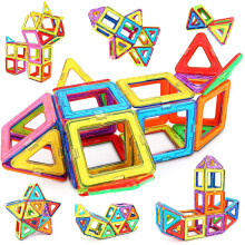 Magnetic Building Blocks Construction Set 48 Pieces Educational Toys — magnetic tiles, educational toys, building blocks
