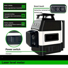 12 Lines Laser Level Self-Leveling High-Accuracy Green Laser for Outdoor Indoor Measure Horizontal&Vertical ,A