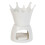 Ceramic Fondue Cup Set with Butter Warmer 6 pcs 1