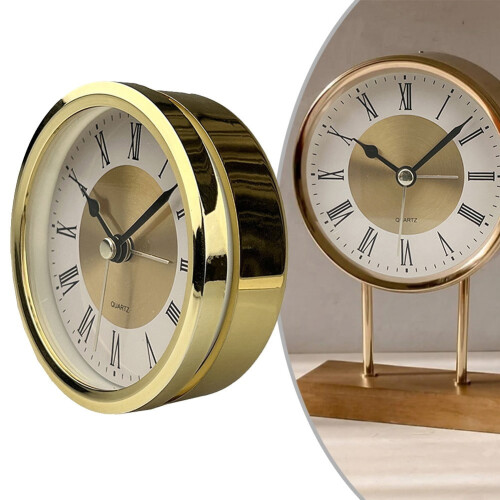 Quartz Clock Movement 89mm Gold Arabic Numerals