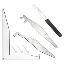 7pcs Firefighter Tools, Multi-Function Leverage Tool, Stainless Steel Manual Tools, Practical Tool for EMS, Firefighters