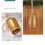 Metal Christmas Bell Rustic Brass Gold 4.8 Inch 2