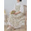 NAMZI Women's Retro Vintage Kitchen Apron with Pockets White 2