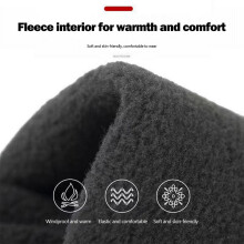 Men's Winter Cycling Gloves Touch Screen Fleece-Lined