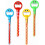 Smiling Face Bubble Wand with 10 Refills 32-Hole 2