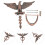 European Style Front Door Knocker with Peephole 2