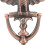 European Style Front Door Knocker with Peephole 5