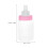 Mini Bottle Party Favor Pink Plastic 24 Pack 2