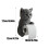 3D Cat Toilet Paper Holder Wall Mount for Bathroom Kitchen 2