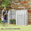 94 x 185cm Mini Two-Room Greenhouse - White 8