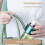 Glass Tea Infuser Bottle 3-in-1 Double-Layer Leak-Proof 3