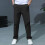 Boys Uniform Pants Stretch Chino Black Size 6-7 2