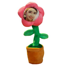 Sunflower Plush Toy with Voice Mimicry and 50 Songs