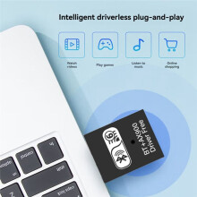 2-in-1 AX900 USB WIFI6 5.4 Draadloze WiFi-Adapter Dual Band 2.4G+5GHz 900Mbps Netwerkkaart voor Win10/11