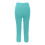 Women's Sky Blue Capri Leggings Lightweight Elastic 6
