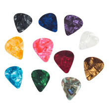 Guitar Picks Heart Shape 60 pcs Assorted Colors