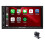 Estéreo Automotivo Double Din de 7 Polegadas com Android Auto Carplay Sem Fio, Rádio Automotivo com  FM Mirror Link, Câmera de Ré 1