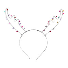 Holiday Hairpiece for Women and Teens Metal Headband