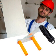 Gripper for Board,Panel and Plywood Carrier Sturdy Metal Gripper,Ergonomic Panel Carriers Lifting Carrier 2 Pcs
