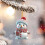 Snowman Ornament Christmas Tree Decoration Red White Santa 1