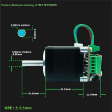 Makerbase MKS SERVO NEMA11/NEMA14 Closed Loop Stepper Motor Driver for CNC 3d Printer Gen-L FOC RS485 28D