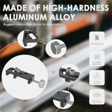 Boorgeleider voor Aluminium Profielen, Boormal voor Toegangsgaten, voor 2030 40 60 90 Europees Standaard Aluminium Extrusieprofiel