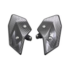 Motorcycle Fairing Side Wing Deflector Windshield for V85TT V85 TT 2019-2025 Carbon Fiber Pattern