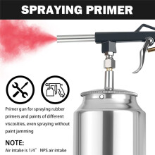 1/4In NPS Inlet Undercoating SprayGun, Fluid Film SprayGun met Vloeistofbus voor Het Spuiten van Rubberen Onderlagen en Coatings