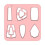 Clay Cutting Template for Sculpture and Pottery 1pc 1