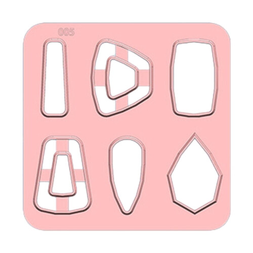Clay Cutting Template for Sculpture and Pottery 1pc