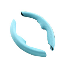 Steering Wheel Cover Anti-Slip Universal Fit Blue 38cm