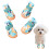 Dog Boots Waterproof Breathable Reflective 4 Pcs 1