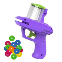 Flying Disc Cat Launcher Toy with Colorful Propellers