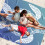 Waterproof Sandproof Beach Blanket 82.6x86.6 Inch Portable 1