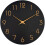 Silent Battery Wall Clock Wooden White 12 Inch 1