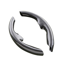 Anti-Slip Steering Wheel Cover Honda 38cm Glossy Black
