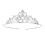 Rhinestone Tiara Crown Wedding Hair Accessory H6H1 1