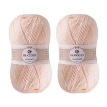 Crochet Yarn 4ply Acrylic Soft Hand Knitting Yarn 2 Pcs 280