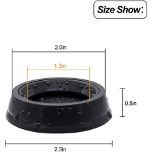 Plunger Rubber Gasket Replacement Part for  Coffee and Espresso Maker (2pc)