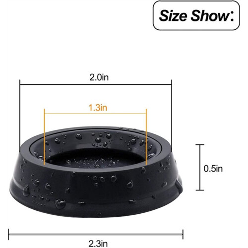 Plunger Rubber Gasket Replacement Part for  Coffee and Espresso Maker (2pc)