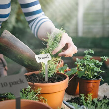 20pcs Plant Labels, Waterproof Plant Markers,Height 12.75 in, Resuable for Vegetables Herb Flower Seed Green House