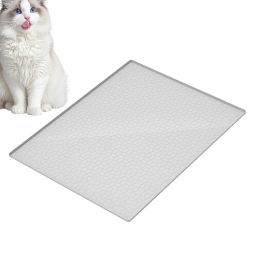 Silicone Cat Litter Mat Waterproof Washable Foldable