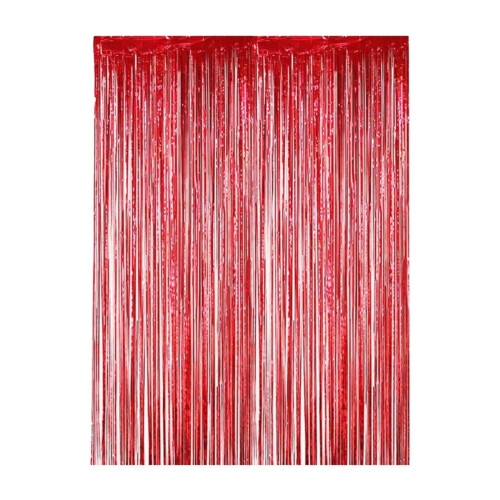 Gold Foil Backdrop and Streamers for Events