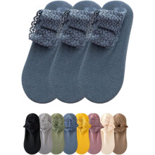 Stylish Lace Thermal Stockings Warm Non-Slip Fleece 3/6