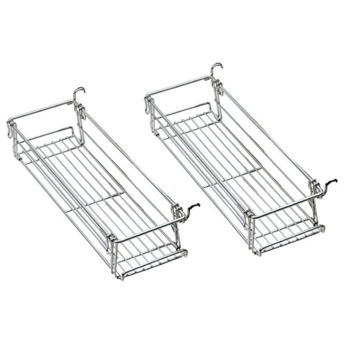 Outdoor Aluminum Table Side Storage Rack Hanging Mesh Expansion Bracket Folding Table Extension Basket Folding Rack