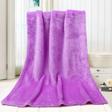Purple Pet Blanket Reversible Fleece 20x28 Inch